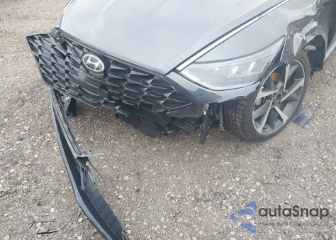 2021 Hyundai Sonata Sel Plus z USA, uszkodzony, nr VIN 5NPEJ4J25MH087378